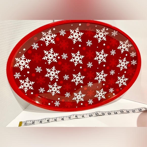 🦌Holiday 4Pc Bundle- Red Snowflake/ Reindeer Design NWT - Picture 4 of 13